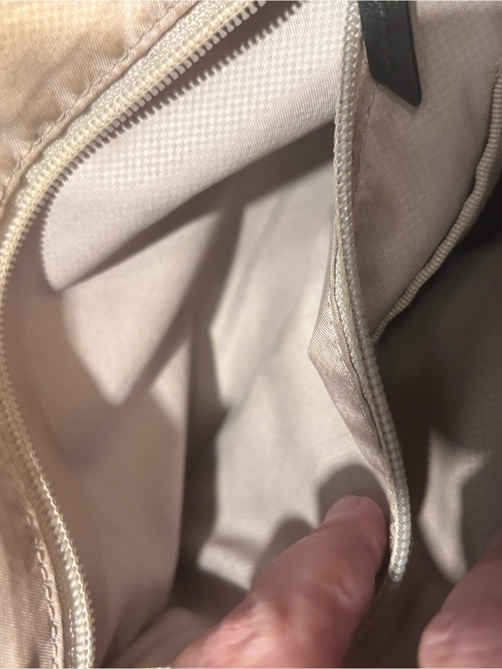 Tumi Black Nylon Crossbody with Gold Accents - Picture 7 of 9